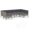 vidaXL Garden Lounge Set Grey, Anthracite