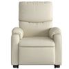 vidaXL Electric Stand Up Massage Recliner Chair Cream