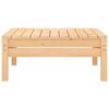 vidaXL Garden Footstool Natural wood Solid pinewood Modular Square