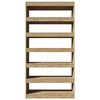 vidaXL Book Cabinet Sonoma oak Engineered wood Large Book Cabinet