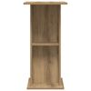 vidaXL Aquarium Stand Artisan Oak Engineered Wood Medium Aquarium Stand