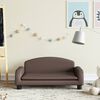 vidaXL Kids Sofa Brown