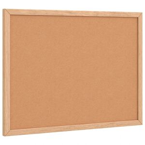 vidaXL Cork Board with Solid Pine Wood Frame 15.7x11.8"