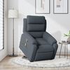 vidaXL Stand Up Massage Recliner Chair Dark gray