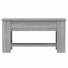 vidaXL Coffee Table Gray Sonoma Engineered wood Medium Convertible