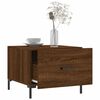 vidaXL Coffee Table Brown Oak Engineered Wood Compact Coffee Table