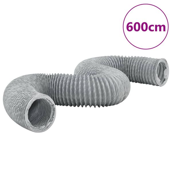 vidaXL Exhaust Duct PVC 19.7 ' &Oslash;7.9 "