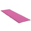 vidaXL Sun Lounger Cushion Pink Oxford fabric (100% polyester)