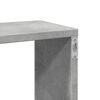 vidaXL Wall Shelf Concrete grey Engineered wood Medium Wall Shelf