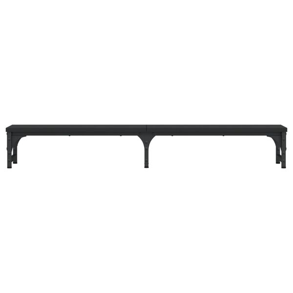 vidaXL Monitor Stand Black 41.3"x9.1"x6.1" Engineered Wood