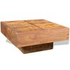 vidaXL Coffee Table Brown Solid mango wood Small Durable Coffee Table