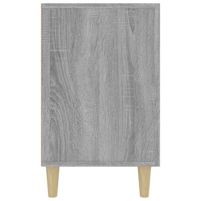 vidaXL Sideboard Gray Sonoma 39.4"x14.2"x23.6" Engineered Wood