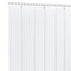 vidaXL Door Curtain Transparent 11.81"x0.1" 32.8' PVC
