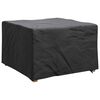 vidaXL Outdoor Furniture Cover Black 82 x 82 x 50 cm 210D fabric