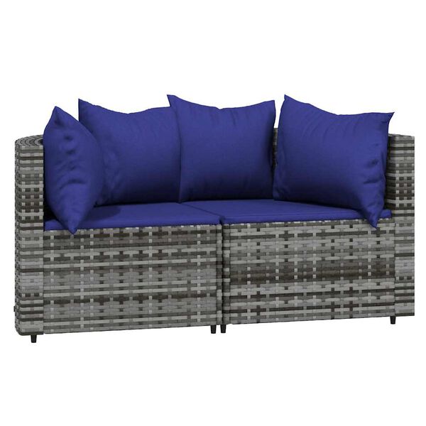 vidaXL Patio Lounge Set Grey
