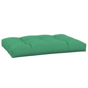 vidaXL Pallet Cushion Green 47.2"x31.5"x4.7" Fabric