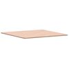 vidaXL Table Top Natural Beech Solid Beech wood 35.4 x 35.4 in Durable