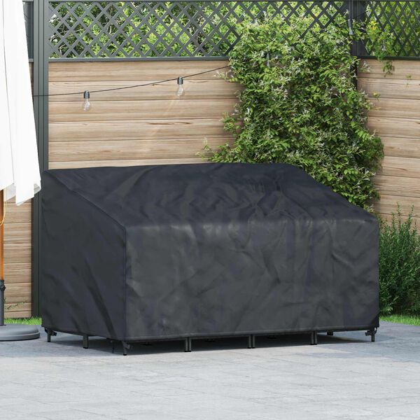 vidaXL Garden Bench Cover 62.99 x 39.37 x 24.02 / 35.04 in