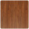 vidaXL Table Top Dark brown Solid oak wood 31.5 x 31.5 in Durable