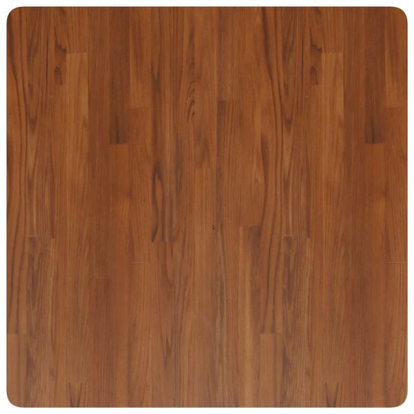 vidaXL Table Top Dark brown Solid oak wood 31.5 x 31.5 in Durable