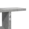 vidaXL Wall Shelf Concrete grey Engineered wood Medium Wall Shelf