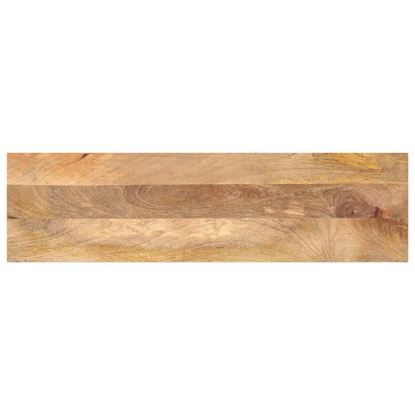 vidaXL Table Top 39.4"x15.7"x1.5" Rectangular Solid Wood Mango