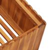 vidaXL Raised Bed Natural wood color Solid acacia wood Medium Durable