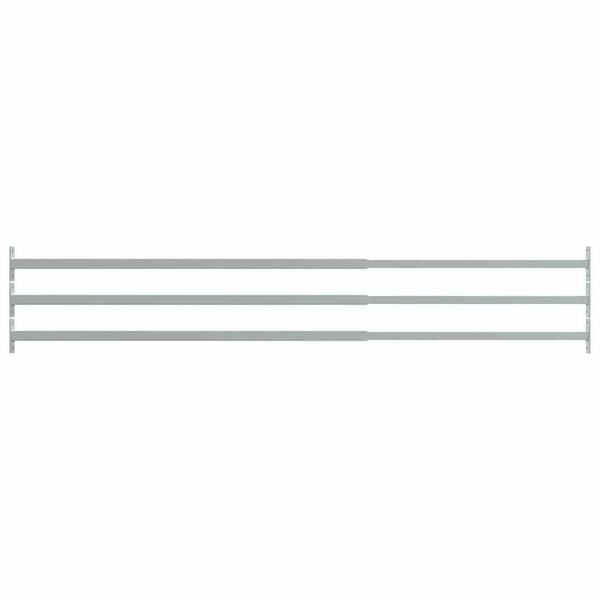 vidaXL Adjustable Security Window Bars 3 pcs 28"-47.2"