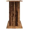 vidaXL Aquarium Stand Old Wood Engineered Wood 31.5 x 13.8 x 23.6 in