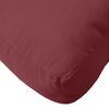 vidaXL Pallet Cushion Melange Wine Red 100% polyester Medium