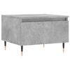 vidaXL Coffee Table Set of 2 Concrete Grey Engineered wood, Metal