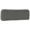 vidaXL Headboard Cushion Dark Grey 100% polyester Standard