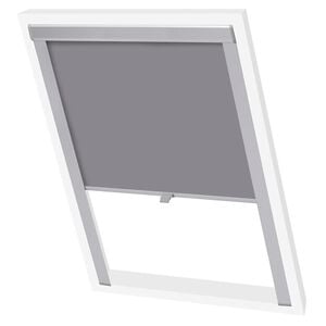 vidaXL Blackout Roller Blind Grey SK06