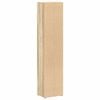 vidaXL CD Cabinet Set of 2 Sonoma oak Engineered wood Tall CD Cabinet