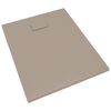 vidaXL Shower Base Tray SMC Brown 39.4"x31.5"