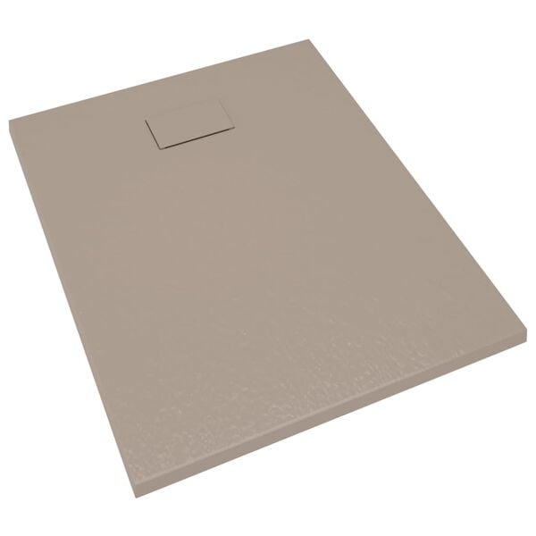 vidaXL Shower Base Tray SMC Brown 39.4"x31.5"