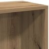 vidaXL Book Cabinet Artisan oak Engineered wood Medium Book Cabinet