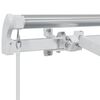 vidaXL Awning Frame White 118.1" x 78.7" Metal