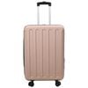 vidaXL Suitcase Folding Rose Gold 43 x 27 x 66 cm ABS Plastic
