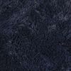 vidaXL Shaggy Rug Navy Polyester Large Foldable Area Rug Square