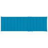 vidaXL Sun Lounger Blue Bamboo 78.7 x 51.2 x 34.3 in