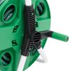 vidaXL Free Standing Green Hose Reel with 98.4 ' Hose PVC