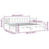 vidaXL Day Bed Natural Pine Solid Pine Wood Twin Extendable Day Bed