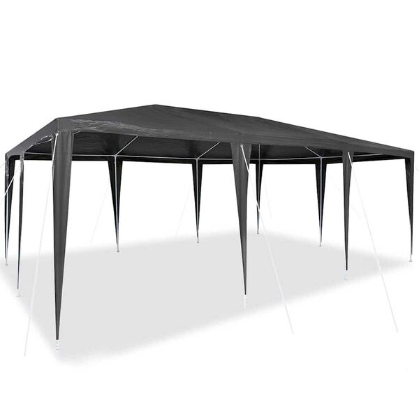 vidaXL Party Tent Anthracite 236.22 x 157.48 x 104.72 in