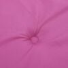 vidaXL Deck Chair Cushion Pink Oxford fabric (100% polyester)