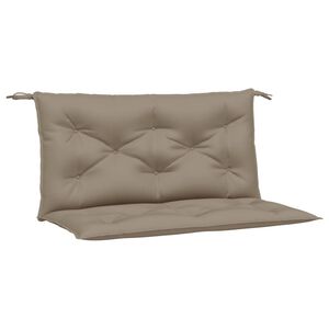 vidaXL Garden Bench Cushion Set of 2 Taupe