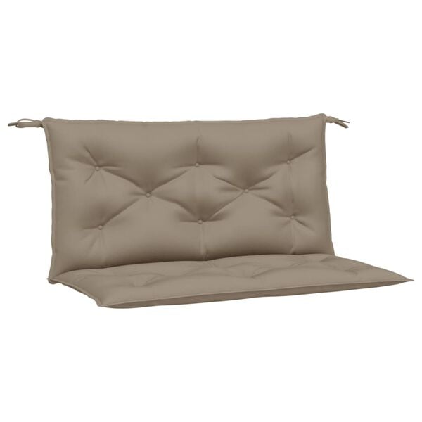 vidaXL Garden Bench Cushion Set of 2 Taupe