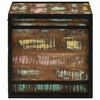 vidaXL Storage Box 19.69 x 19.69 x 19.69 in Solid Reclaim Wood