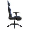 vidaXL Gaming Chair Black and blue
