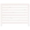 vidaXL Radiator Cover White 42.7x7.5x33.1" Solid Wood Pine